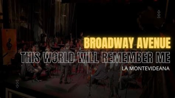 This world will remember me lyrics